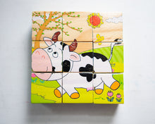 Cargar imagen en el visor de la galería, PUZZLE CUBO ANIMAL
