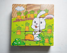 Cargar imagen en el visor de la galería, PUZZLE CUBO ANIMAL
