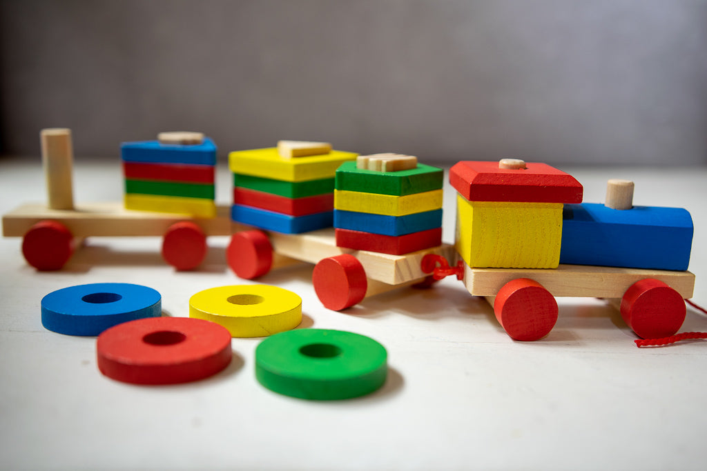 TREN FORMAS GEOMETRICAS GRANDE